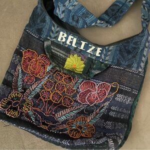Belize Crossbody Hand Embellished Bag